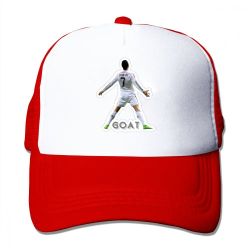 CR7 Ronaldo 'Siuu' Celebration The GOAT x SK ProPlay Baseball Cap https://sammyskfootball.com