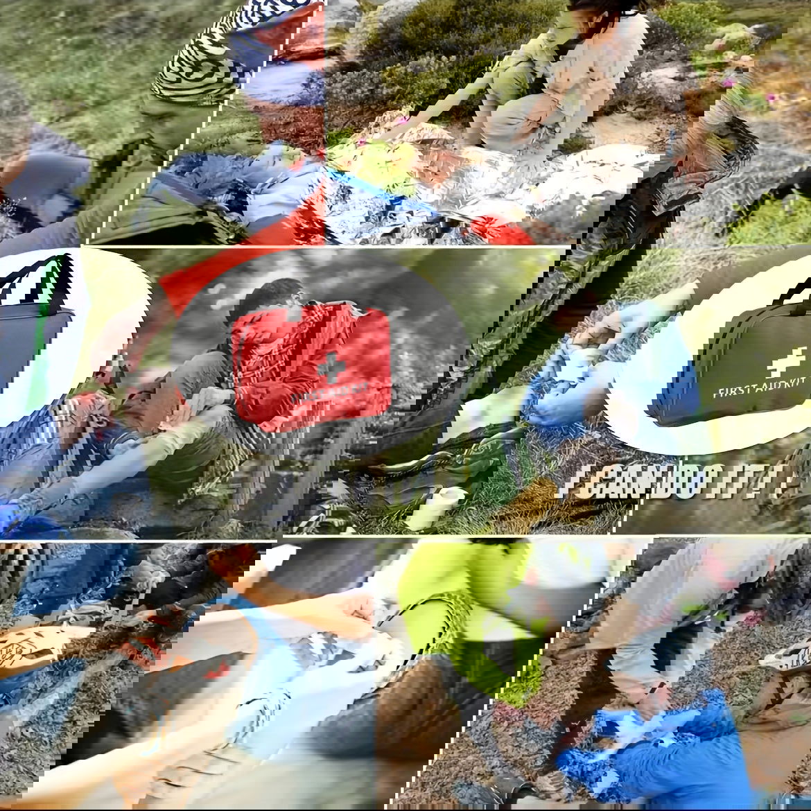 27 & 173 Piece First Aid Kits: Portable Medical Kits for Hiking, Camping & Home - https://sammyskfootball.com