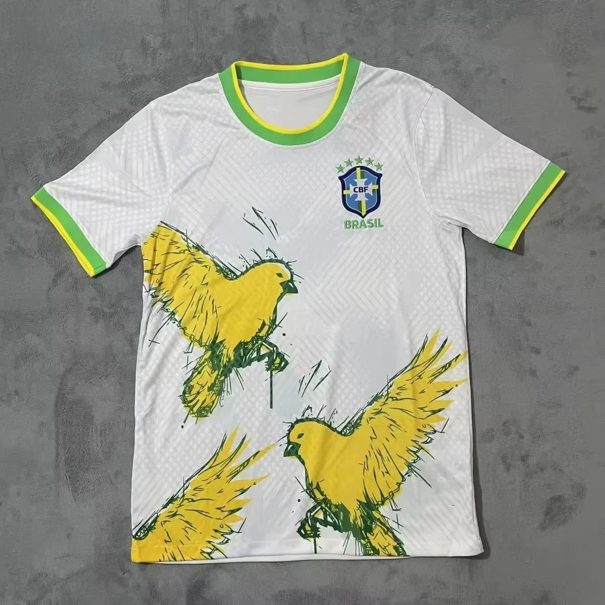 Hot Selling Brazilian Football Jersey - Quick-Dry Unisex Tee