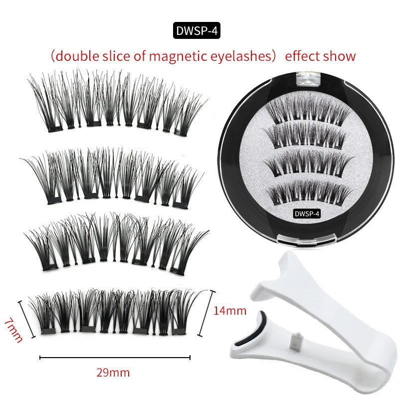 Magnetic False Eyelashes Supernatural Can Be Reused - https://sammyskfootball.com