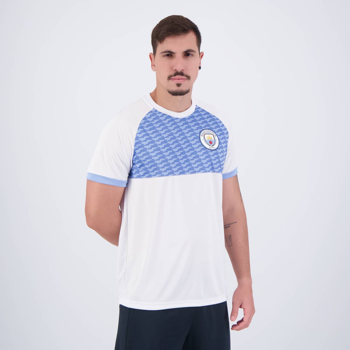 Manchester City Norton White and Sky Blue Jersey - https://sammyskfootball.com
