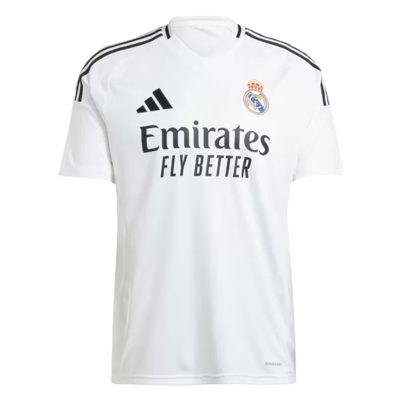 Men's MBAPPÉ #9 Real Madrid Home Soccer Jersey Shirt 2024/25 | Sammyskfootball - https://sammyskfootball.com