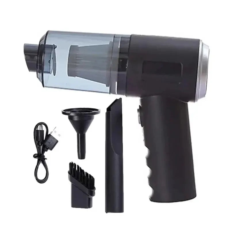 3 In 1 Integrated Suction And Blowing Vacuum Combination Vacuum Cleaner USB Charging Small Car Household Vacuum Cleaner Shop1102794162 Store
