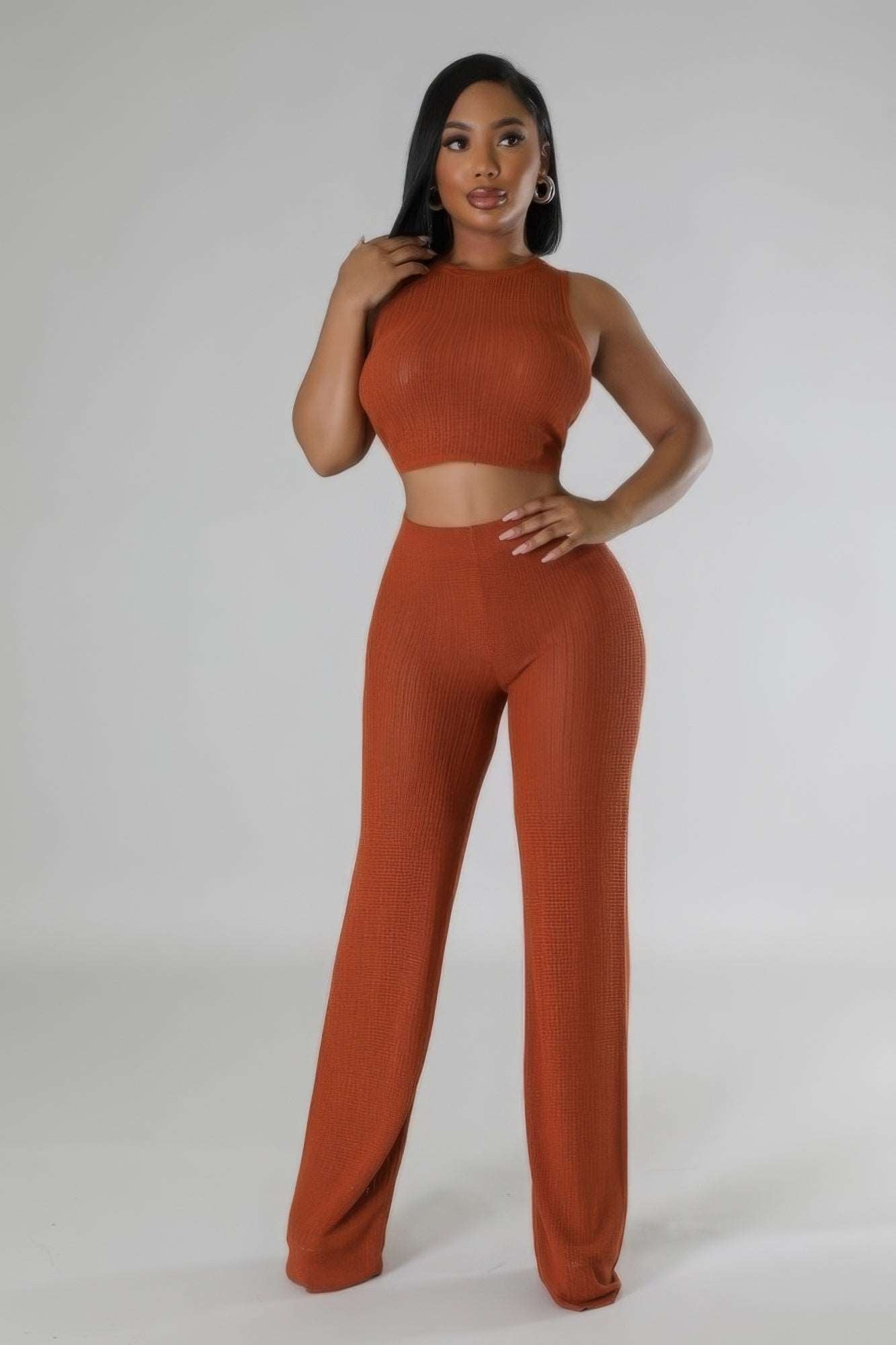 Women's Stylish Two-Piece Pant Set: Elevate Your Wardrobe with Comfort and Versatility - https://sammyskfootball.com