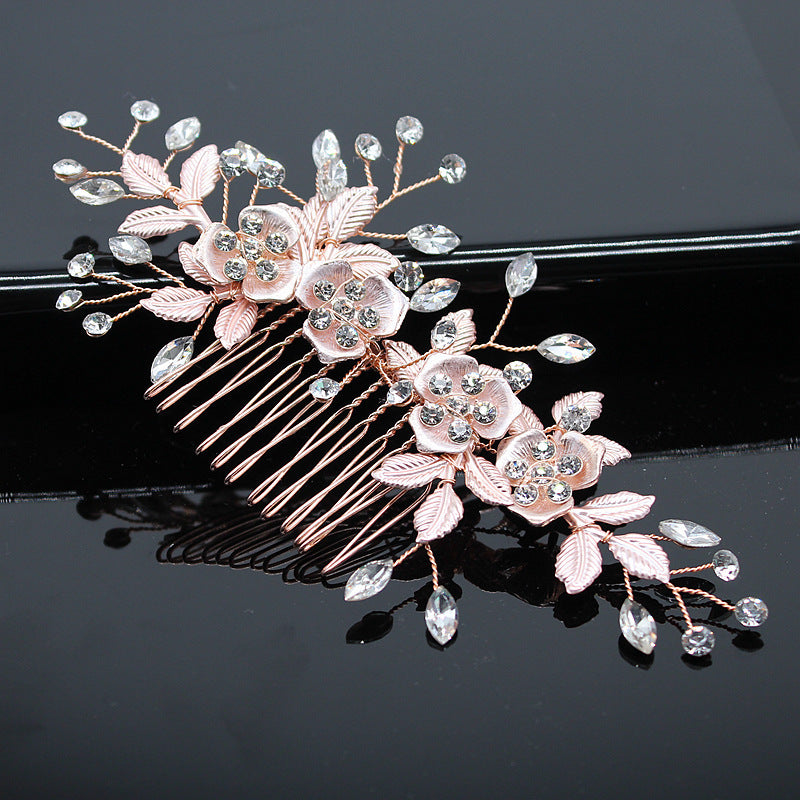 Bridal Hair Accessories Crystal Headdress – Floral Bridal Hair Comb, Vintage Wedding Hairpiece, Bride Hair Clip, Wedding Headpiece, Boho Hair Vine https://sammyskfootball.com