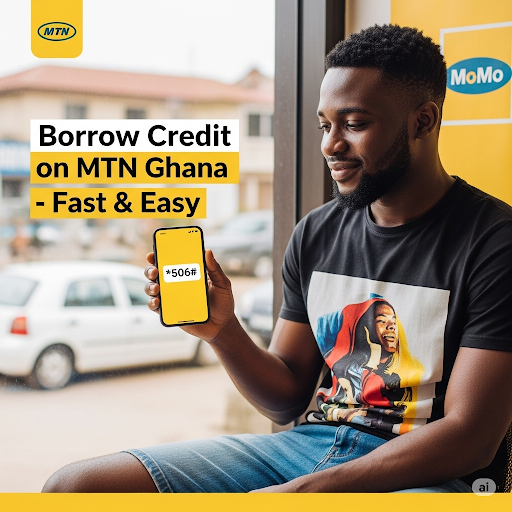 How to Borrow Credit on MTN Ghana in Seconds