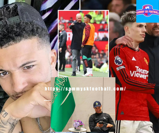 Jadon Sancho's Social Media Move and Cristiano Ronaldo's Tweet: Stirring Controversy After Manchester United's Defeat