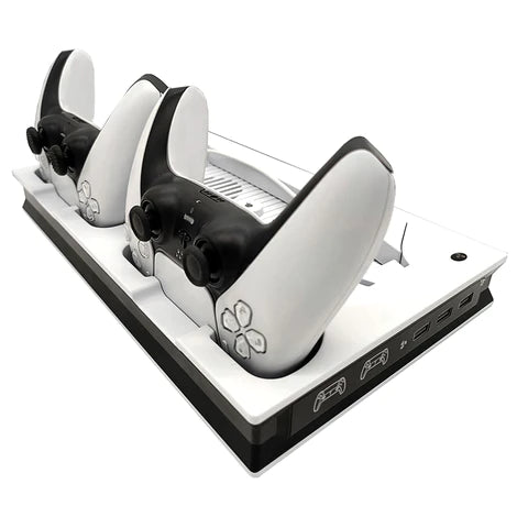 PS5 Dual Controller Cooling Charging Station with LED Light: Product Review - https://sammyskfootball.com