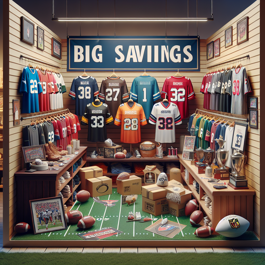 Score Big Savings: Authentic Football Jerseys & Memorabilia