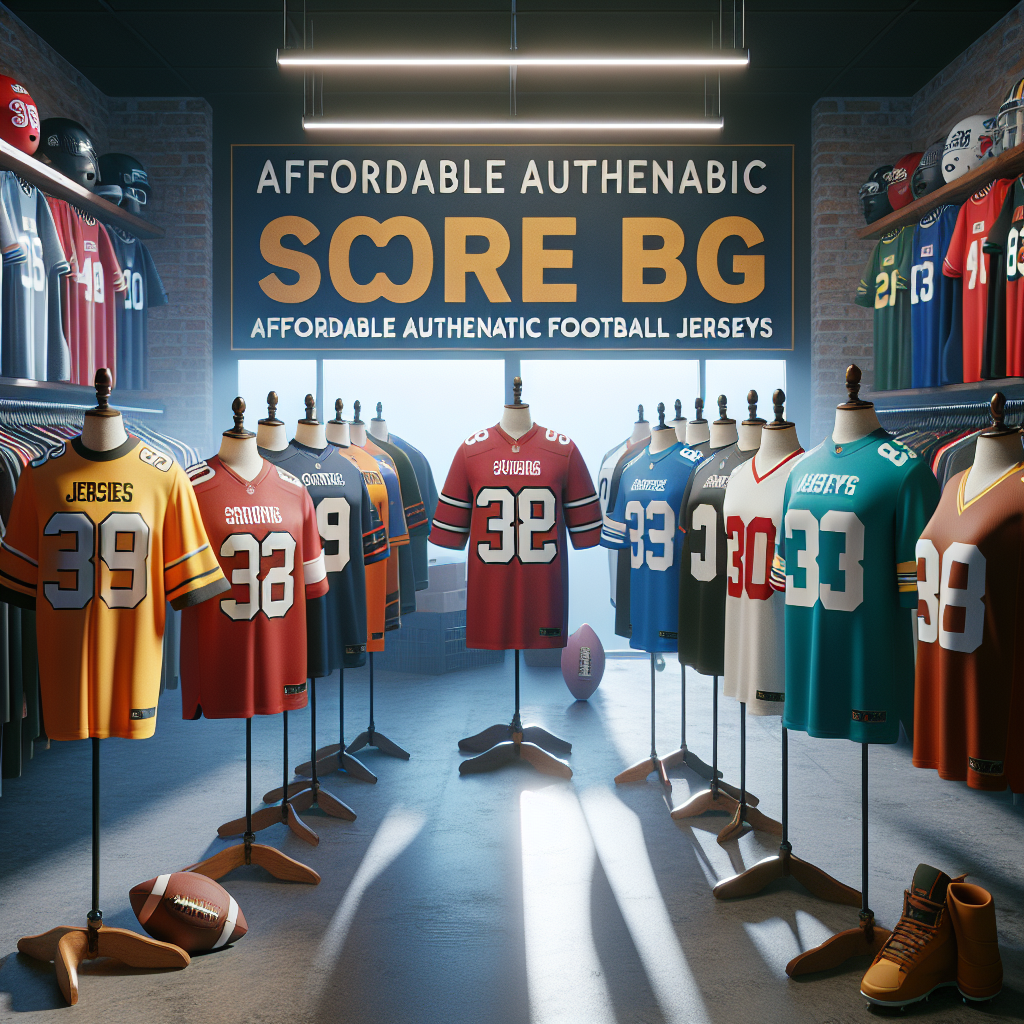 Score Big: Affordable Authentic Football Jerseys & More