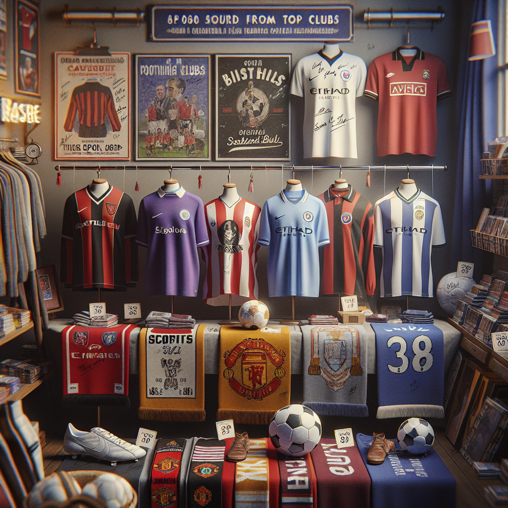 Shop Affordable Football Memorabilia from Top Clubs Today!