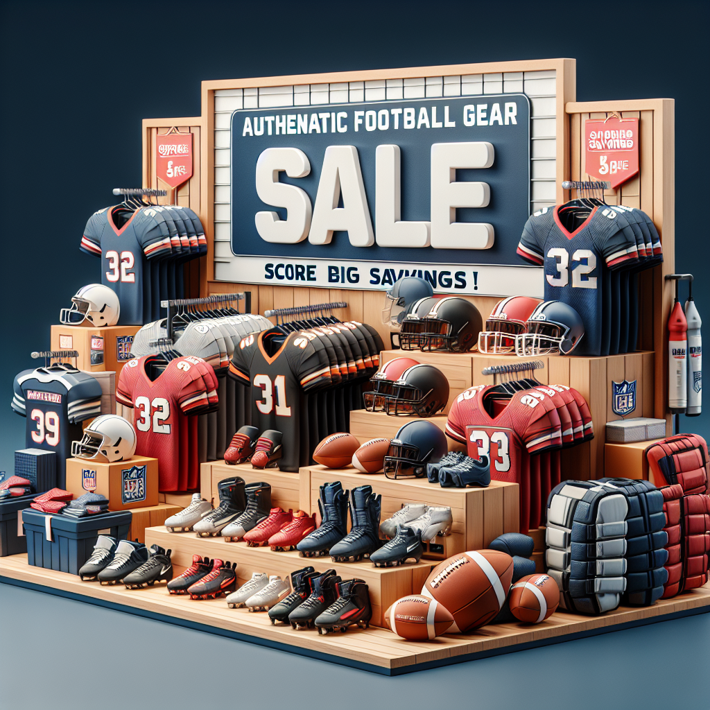 Score Big Savings on Authentic Football Jerseys & Gear!