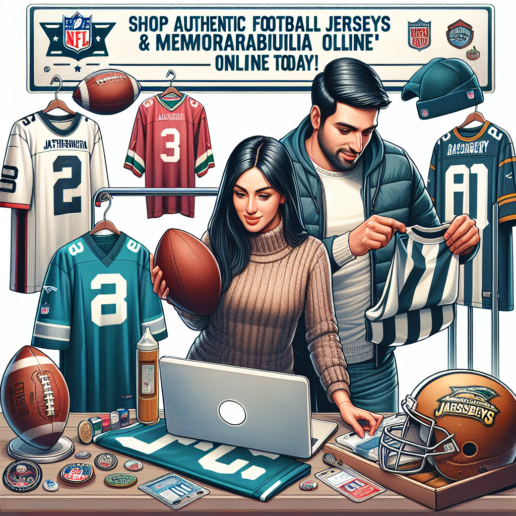 Shop Authentic Football Jerseys Memorabilia Online Today