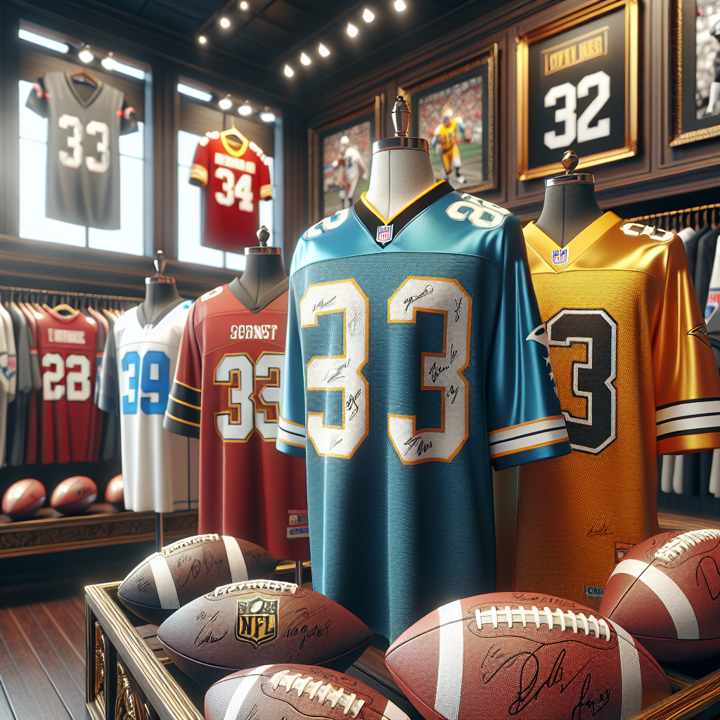 Score Big on Authentic Football Jerseys and Memorabilia!