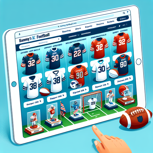 Explore Sammyskfootball.com: Your One-Stop Shop for Quality Football Jerseys and Memorabilia! - https://sammyskfootball.com