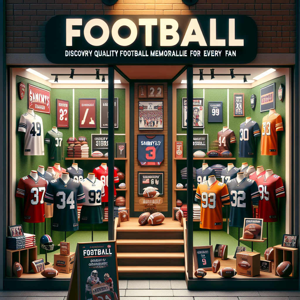 Gear Up in Style: Discover Quality Football Jerseys and Memorabilia for Every Fan at Sammyskfootball.com