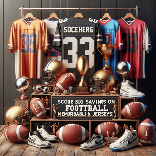 Score Big Savings on Football Memorabilia & Jerseys!