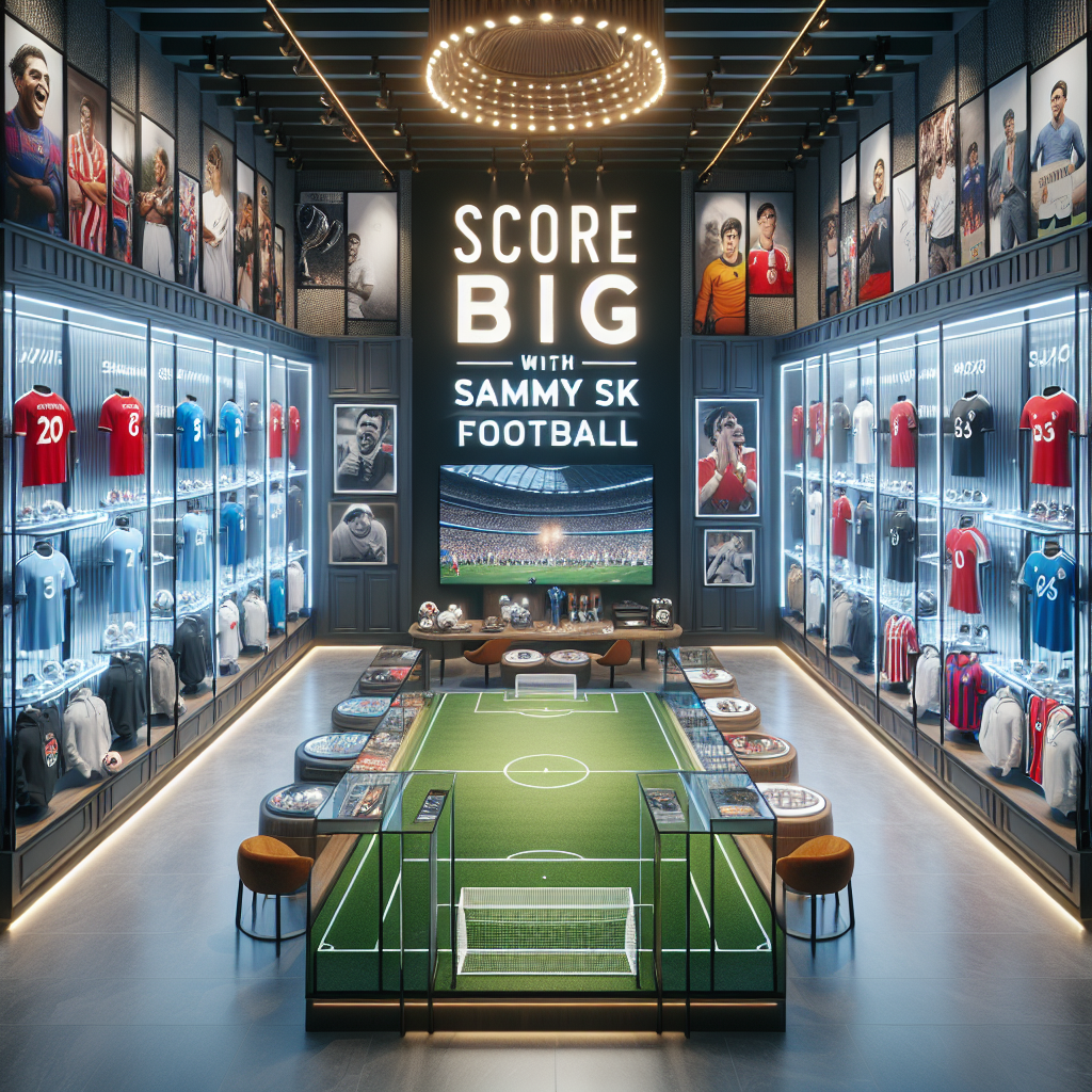 Score Big with Sammy SK Football: Your Ultimate Destination for Trending Products and Authentic Football Memorabilia!