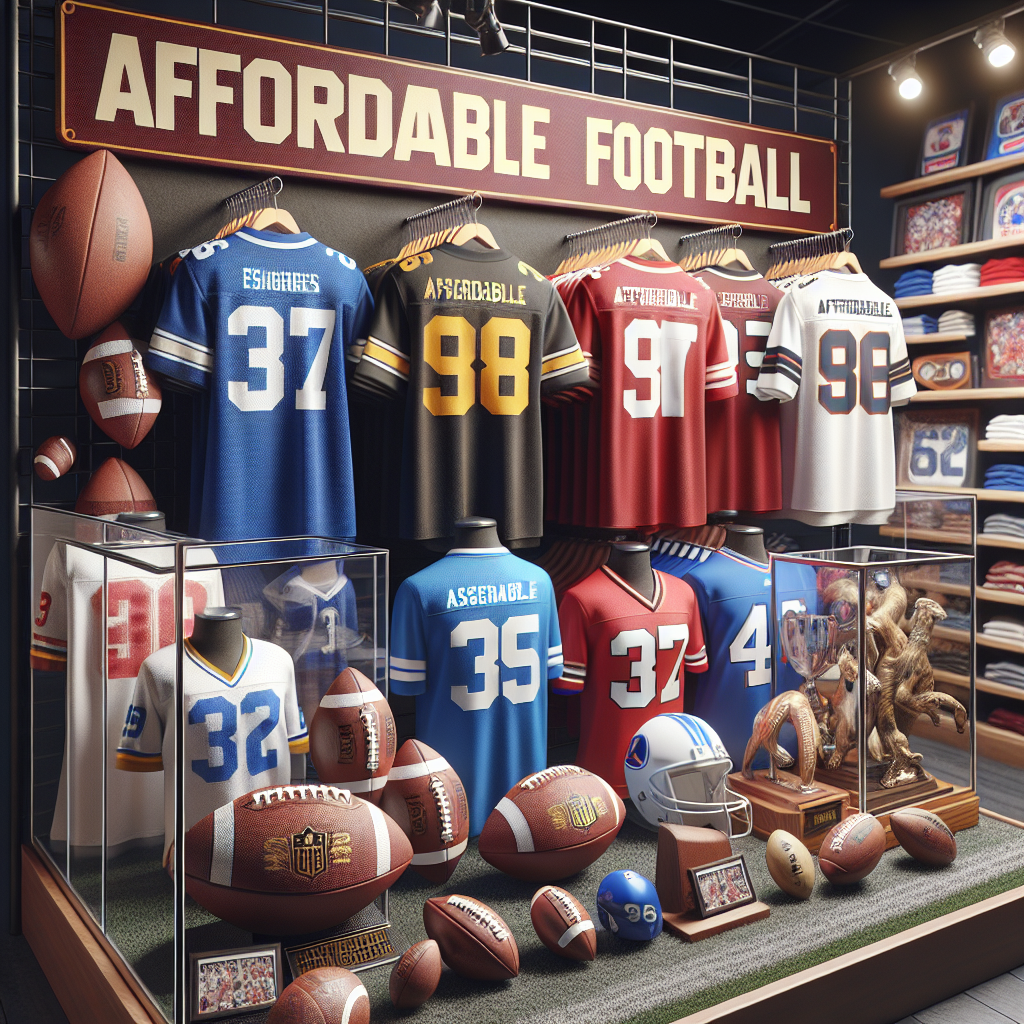 Discover Affordable Football Gear: Jerseys & Signed Treasures!