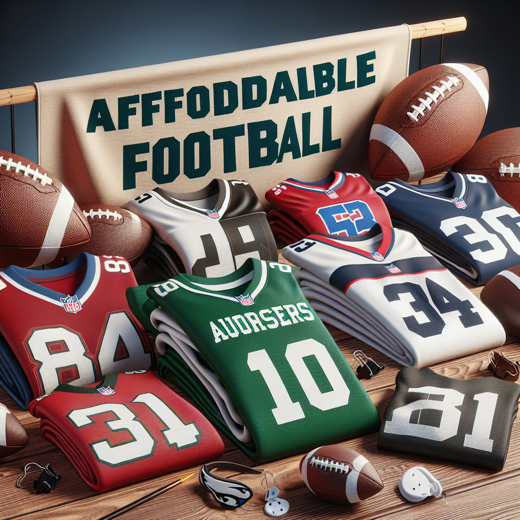 Affordable Football Merchandise: Jerseys Fans Love!