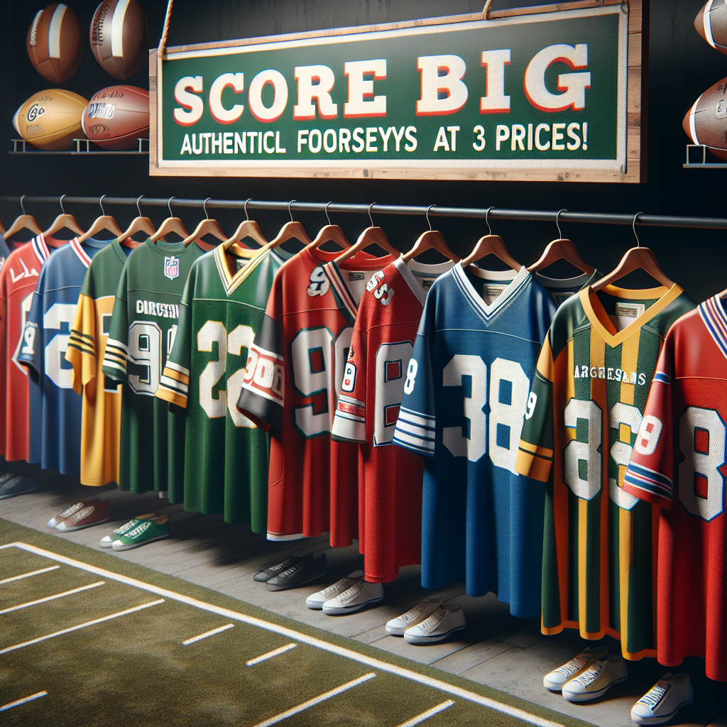 Score Big: Authentic Football Jerseys at Great Prices!