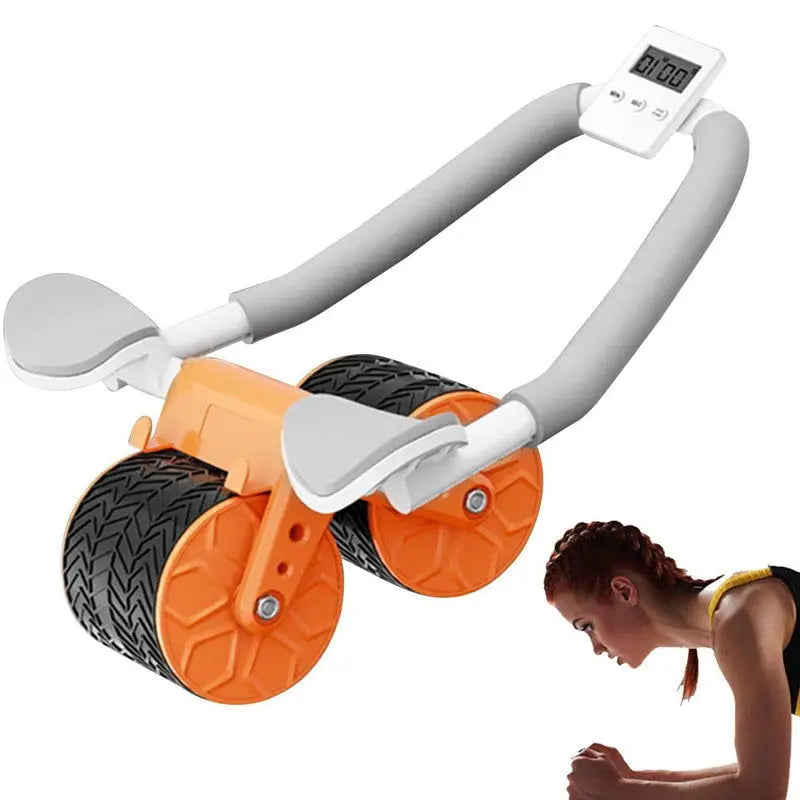 Maximize Your Core Strength with Automatic Rebound Ab Wheel Roller