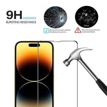 Tempered Glass Screen Protector for iphone 15 16 iPhone 14 pro Protector iphone 13 12 Pro max Camera protectors iphone 16 pro Glass Film iphone 15 pro glass protector For apple iphone 14 pro max accessories - https://sammyskfootball.com