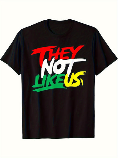 They Not Like Us T-shirt Trendy And Cool T-shirts Are Novel And Unique 2024 T-shirts For Men