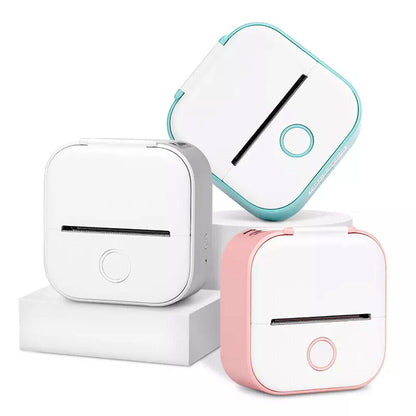 Portable Mini Thermal Label Printer Bluetooth Wireless Compatible Mini Label Printer