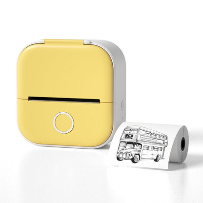 Portable Mini Thermal Label Printer Bluetooth Wireless Compatible Mini Label Printer