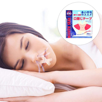 Anti Snoring Mouth Tape Healthcare Sleep Strip for Improved Nostril Breathing, Better Nighttime Sleep, and Reduced Mouth Breathing - Anti-Snoring