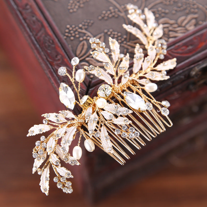 Bridal Hair Accessories Crystal Headdress – Floral Bridal Hair Comb, Vintage Wedding Hairpiece, Bride Hair Clip, Wedding Headpiece, Boho Hair Vine https://sammyskfootball.com