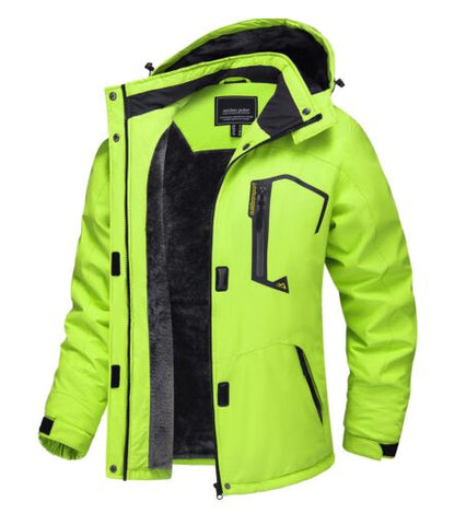 Women's Waterproof Ski Snow Jacket Winter Warm Fleece Lined Mountain Hiking Coat