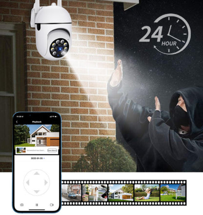 Best HD WIFI Monitoring Camera – 355-Degree Intercom, Remote Night Vision, Wireless, Mobile App Control sammyskfootball