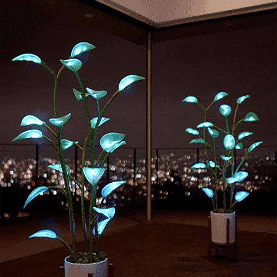 Transform Your Home Decor with Plant Lamp LED Night Lights - Artificial Bonsai Houseplant Lamps Perfect for Bedroom and Living Room Decor