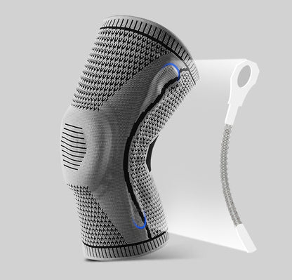 Knee Pad Support with Silicone Spring Stabilizer – Sports Patella Protector