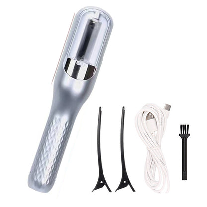 Gray Automatic Hair Split End Trimmer for Damage Hair Repair