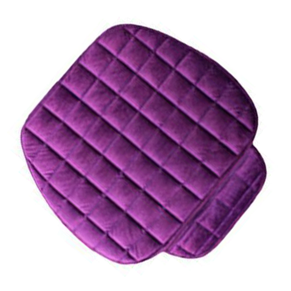 Auto Front Seat Winter-Proof Cover for Comfort and Protection Purple