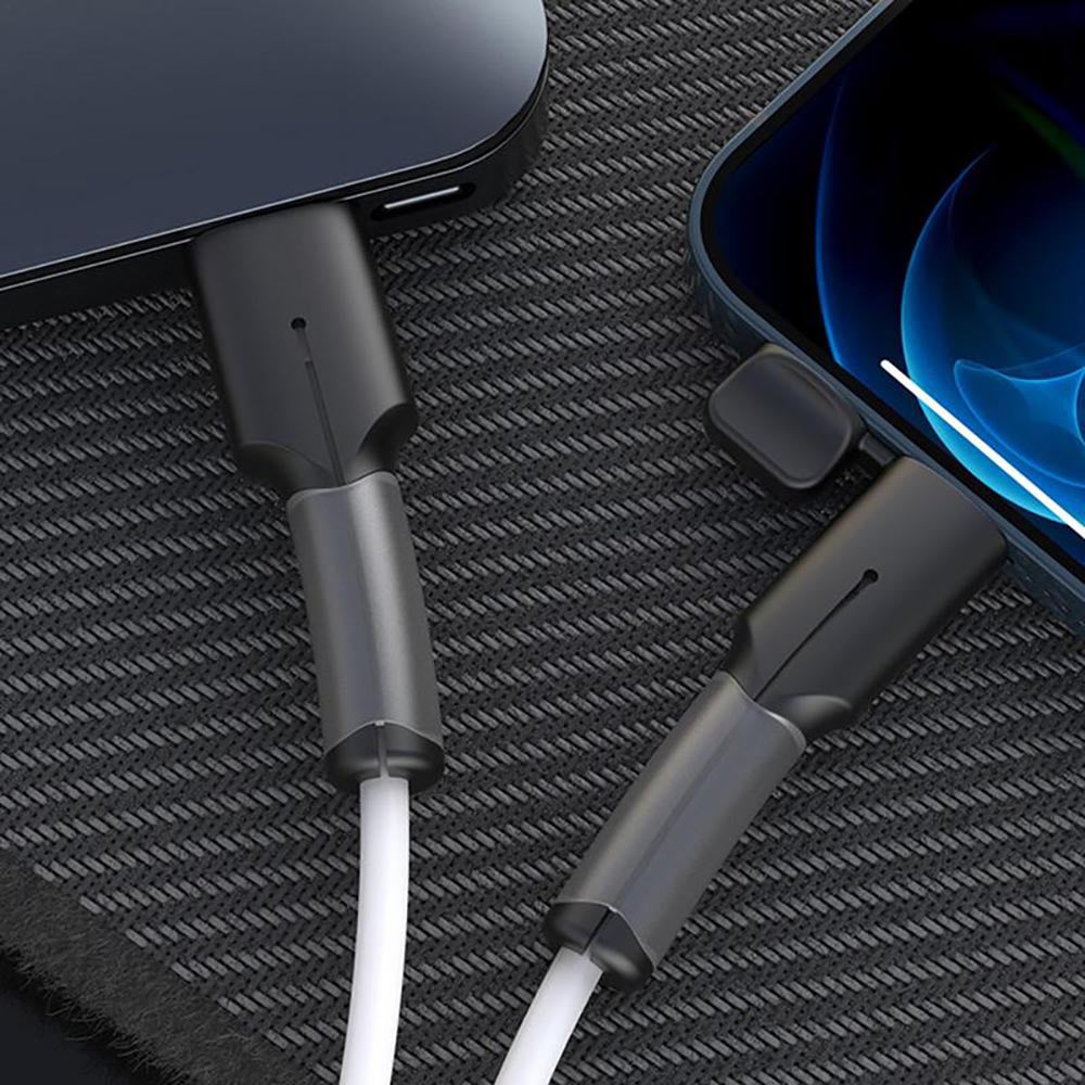 Silicone Anti-break Charging Cable Protective Cover With Dust Cap_13