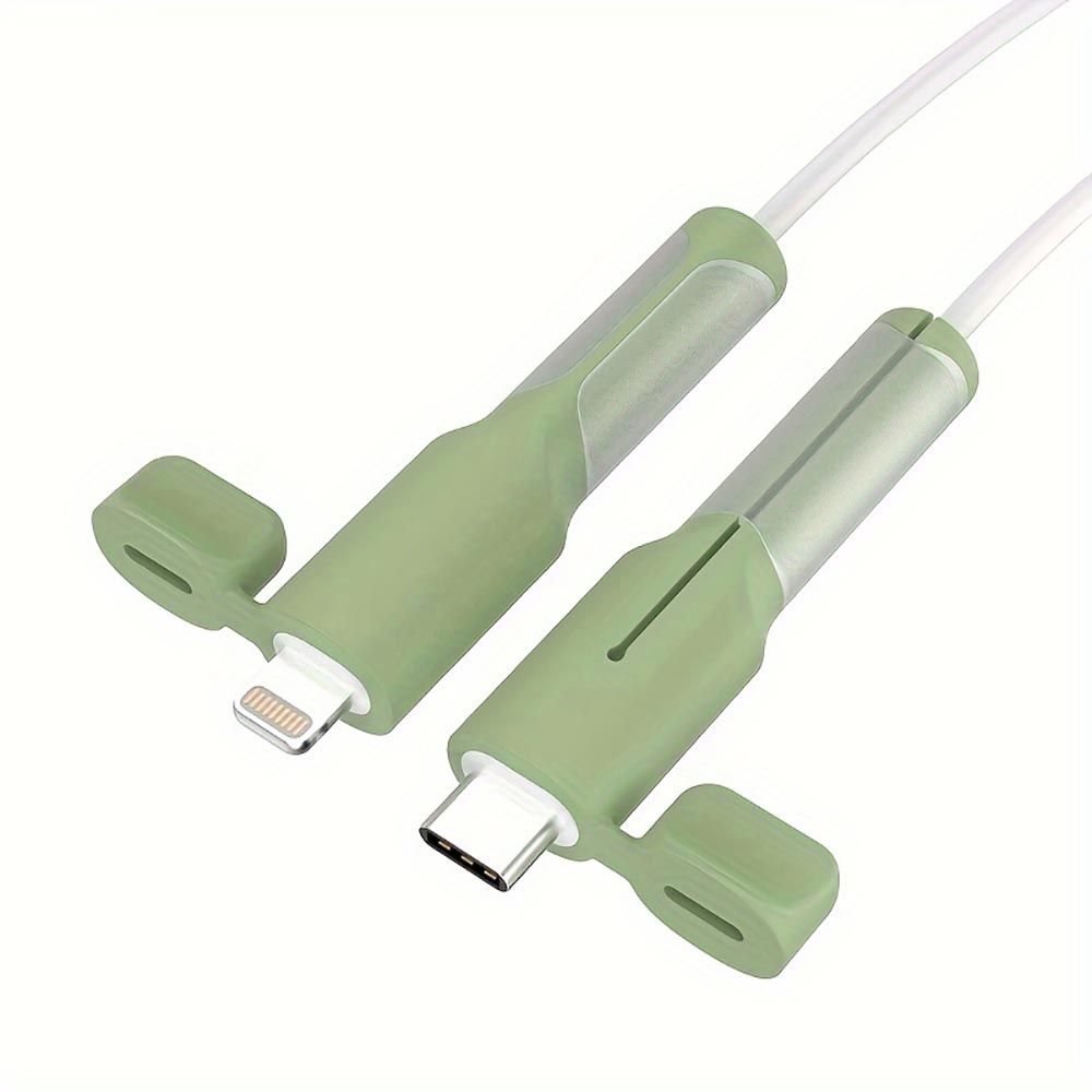 Silicone Anti-break Charging Cable Protective Cover With Dust Cap_27