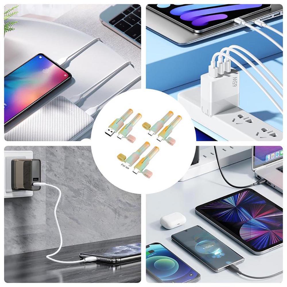 Silicone Anti-break Charging Cable Protective Cover With Dust Cap_15