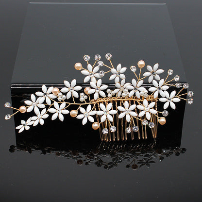 Bridal Hair Accessories Crystal Headdress – Floral Bridal Hair Comb, Vintage Wedding Hairpiece, Bride Hair Clip, Wedding Headpiece, Boho Hair Vine https://sammyskfootball.com