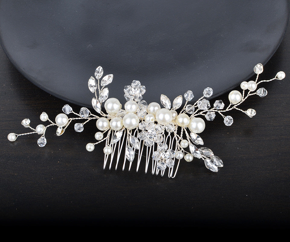 Bridal Hair Accessories Crystal Headdress – Floral Bridal Hair Comb, Vintage Wedding Hairpiece, Bride Hair Clip, Wedding Headpiece, Boho Hair Vine https://sammyskfootball.com