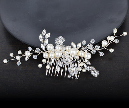Bridal Hair Accessories Crystal Headdress – Floral Bridal Hair Comb, Vintage Wedding Hairpiece, Bride Hair Clip, Wedding Headpiece, Boho Hair Vine https://sammyskfootball.com