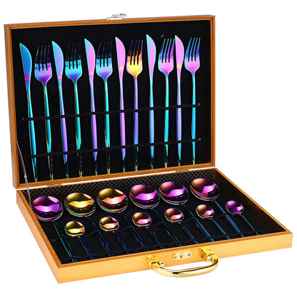 Luxury Cutlery Set 24 Pcs for Wedding Party Birthday Housewarming Event https://sammyskfootball.com