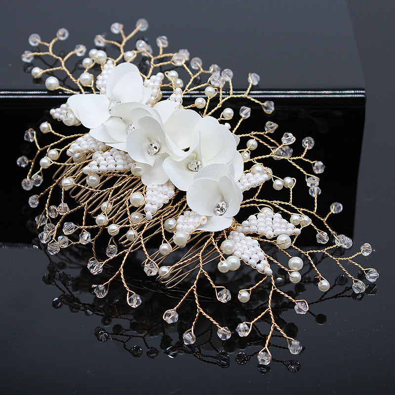 Bridal Hair Accessories Crystal Headdress – Floral Bridal Hair Comb, Vintage Wedding Hairpiece, Bride Hair Clip, Wedding Headpiece, Boho Hair Vine https://sammyskfootball.com