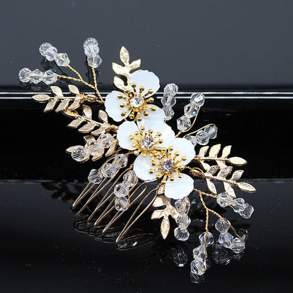 Bridal Hair Accessories Crystal Headdress – Floral Bridal Hair Comb, Vintage Wedding Hairpiece, Bride Hair Clip, Wedding Headpiece, Boho Hair Vine https://sammyskfootball.com