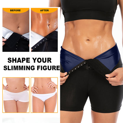 Thermo Sauna Shapewear Leggings – Slimming Waist Trainer Workout Pants