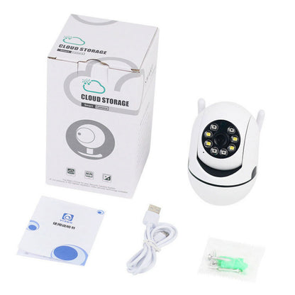 Best HD WIFI Monitoring Camera – 355-Degree Intercom, Remote Night Vision, Wireless, Mobile App Control sammyskfootball