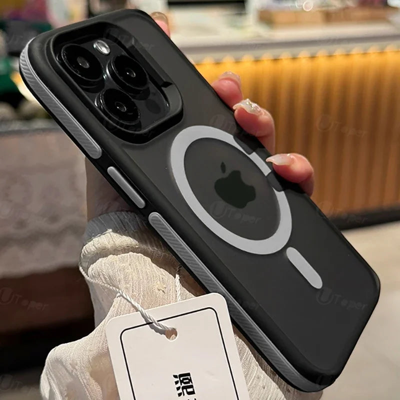 New Bicolor Matte Frosted Magnetic Phone Case For iPhone 17 Air 16 15 14 Plus 13 12 11 Pro Max Shockproof Bumper Hard Cover https://sammyskfootball.com